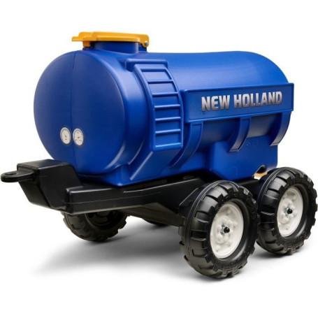 Remorque Citerne New Holland FALK 30L - Idéale pour Enfants de 3 à 7 Ans