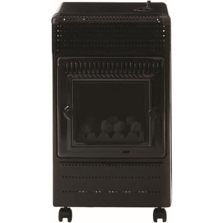 Chauffage d'appoint gaz Butane Favex Ektor Fire - 3400 Watts avec effet cheminée