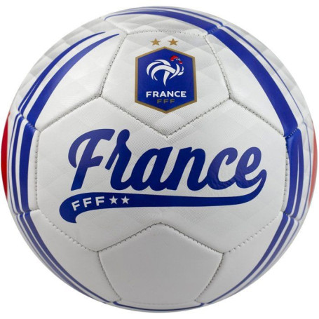 Ballon de Football FFF Nation T5 - Blanc Épuré