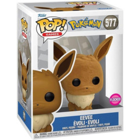 Figurine Funko Pop! Évoli Floqué - Pokémon Édition Spéciale