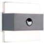 Applique Murale Extérieure BRILLIANT ARCHIE avec Détecteur - Métal Anthracite LED 7,5W