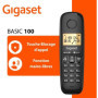 GIGASET Basic 100A DUO - Téléphone Fixe avec Répondeur et Mains Libres