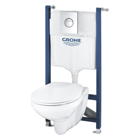Pack Bâti Support 5 en 1 GROHE - Installation Optimisée pour WC Suspendu