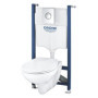 Pack Bâti Support 5 en 1 GROHE - Installation Optimisée pour WC Suspendu