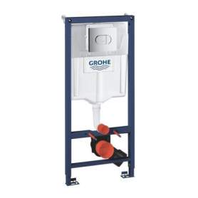 Bâti Support WC Solido 3 en 1 GROHE avec Réservoir 6-9 Litres