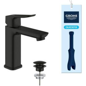 Mitigeur de lavabo GROHE DICE M - Noir mat avec cartouche Ch3