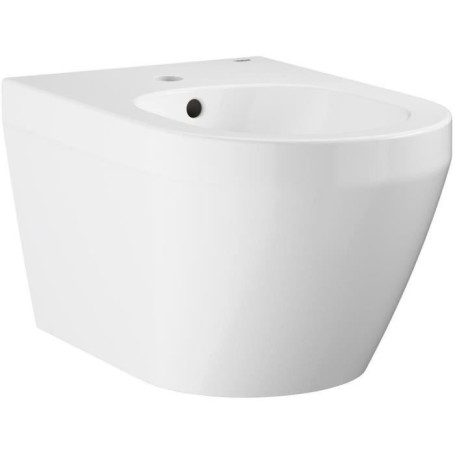 Bidet Suspendu GROHE Euro Ceramic en Porcelaine Vitrifiée - Blanc