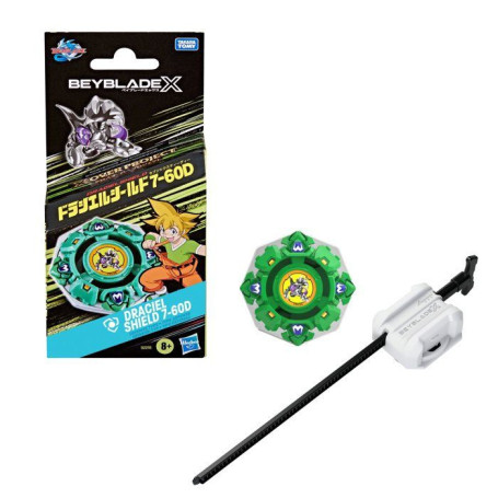 Beyblade X Pack Draciel Shield 7-60D - Toupie de Compétition