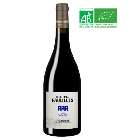 Les Hauts de Paulilles Cazes 2023 - Vin Rouge Bio de Collioure