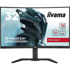 Écran PC Gamer Incurvé IIYAMA 32" QHD 180Hz Ajustable