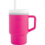 Tasse en Silicone pour Bébé - Infantino 255 ml - Bubble Gum