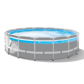 Kit Piscine Tubulaire INTEX Ronde 488 cm avec Échelle et Bâche