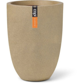 Vase Élégant Bas Smooth NL - Beige 26 x 36 cm