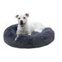Corbeille Douce Fluffy pour Chiens et Chats - Ø76 cm - Gris Clair