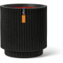 Vase Cylindrique Noir Groove NL - CAPI EUROPE - 36 x 38 cm