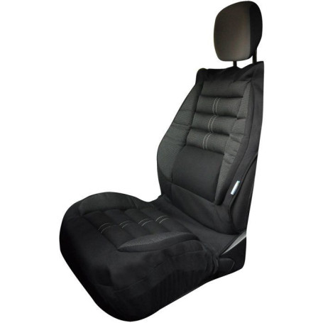 Couvre-Siège KINE TRAVEL - Confort Noir Compatible Airbags
