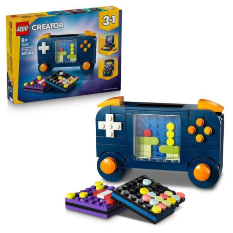 LEGO Creator 3-en-1 Console de Jeu Rétro - Jouet de Construction