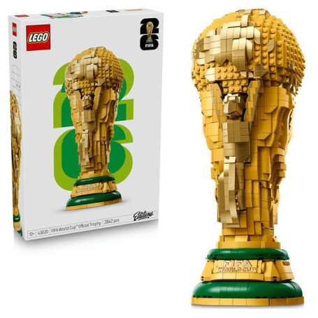 Maquette LEGO Trophée Officiel de la Coupe du Monde FIFA