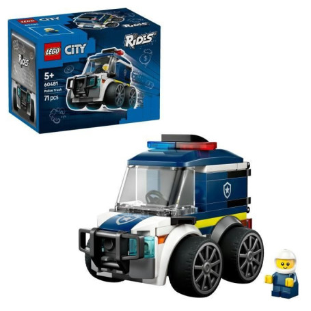 LEGO City - Le Camion de Police pour Enfants à Partir de 5 Ans