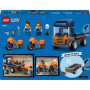 LEGO City - Le Transporteur de Motos avec Camion et Minifigurines