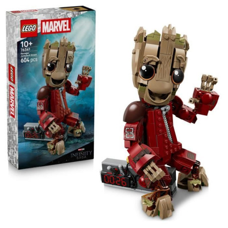 Figurine Groot en Tenue de Ravageur - LEGO Marvel