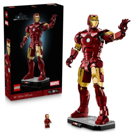 LEGO Marvel Iron Man Mark 3 Édition Collector - Set de Construction