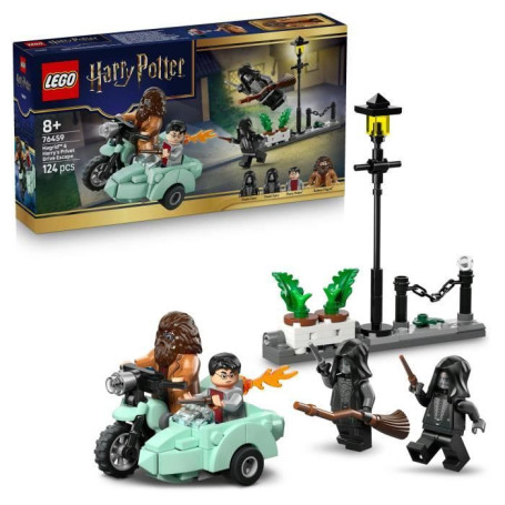 Moto Volante de Hagrid et Harry Potter - Évasion de Privet Drive