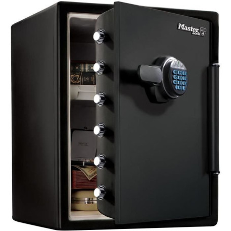 Coffre-fort Ignifuge et Étanche XXL 56,6L avec Combinaison Électronique
