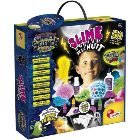 Kit Scientifique Slime Phosphorescent - Crazy Science