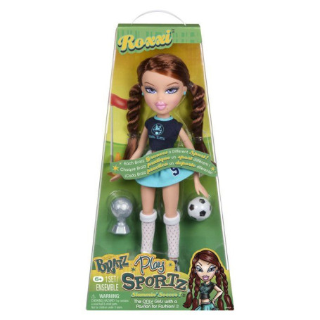 Poupée Bratz Roxxi Footballeuse avec Accessoires Sportifs