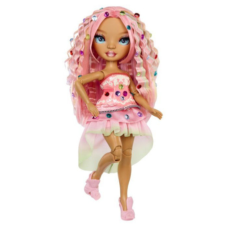 Poupée Mannequin Be Dazzling Adeline Rose - Rainbow High 28 cm