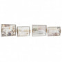 Jeux de plateaux DKD Home Decor Beige Bois MDF (2 Pièces) (40 x 30 x 6 cm) (2 Un 224,99 €