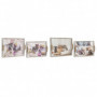 Jeux de plateaux DKD Home Decor Multicouleur Bois MDF (2 Pièces) (40 x 30 x 6 cm 224,99 €