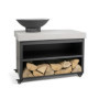 Brasero Barbecue Desserte Mobile LIVOO DOC329