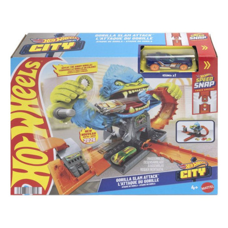 Hot Wheels City : Attaque du Gorille - Véhicule Miniature