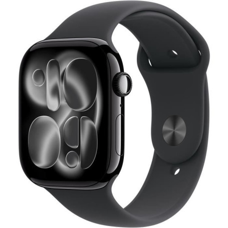 Apple Watch Series 11 GPS 46mm - Boîtier Aluminium Noir