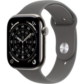 Apple Watch Series 11 GPS + Cellular 46mm en Titane Naturel