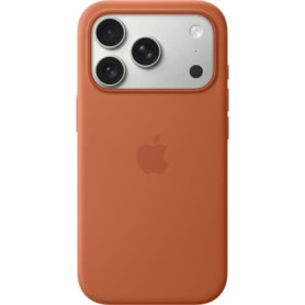 Coque en Silicone MagSafe pour iPhone 17 Pro - Terra Cotta