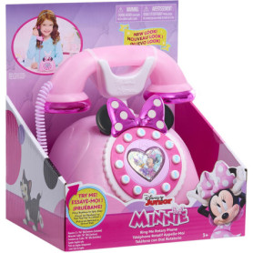 Téléphone à Cadran Minnie Mouse - Jouet Éducatif pour Enfants