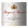 Marquis de Mascaret 2022 - Vin Rouge Blaye Côtes de Bordeaux 75cl