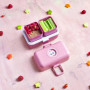 Lunch Box Enfant Monbento MB Tresor Rose Blush - 3 Compartiments Sans BPA