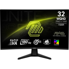 Écran PC Gamer Incurvé MSI 32'' QHD 180Hz - MAG32CQ6F