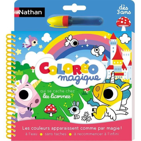Coloréo Magique Licornes - Jeu Créatif pour Enfants