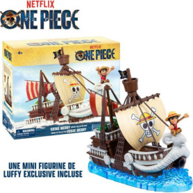 Bateau Going Merry One Piece avec Figurine Luffy - À partir de 4 ans