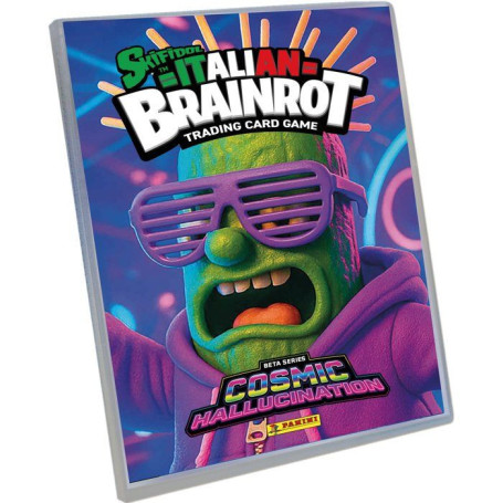 Pack de démarrage Skifidol Italian Brainrot TCG - Album et 7 cartes