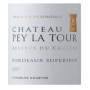 Château Pey la Tour Réserve Bordeaux Supérieur 2022 - Vin Rouge