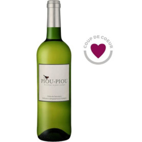 Piou Piou des Vignes - Vin Blanc Sec Côtes de Gascogne 2023