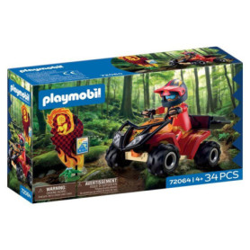 Quad Tout-Terrain PLAYMOBIL pour Aventures Épiques