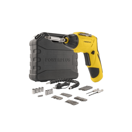 Tournevis Électrique POWERPLUS avec Éclairage LED et Poignée Ajustable
