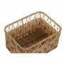 Set de basket DKD Home Decor Naturel Métal PE (42 x 32 x 22 cm) 124,99 €